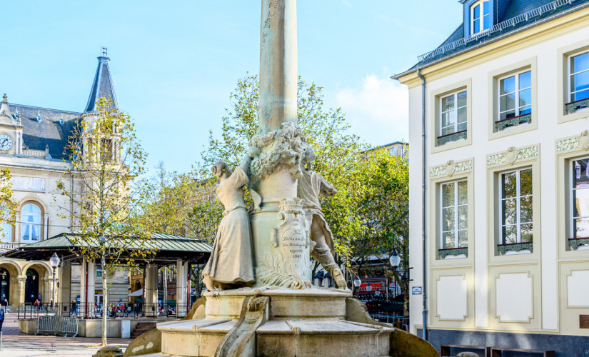 Monument of Dicks and Lentz - Visit Luxembourg City